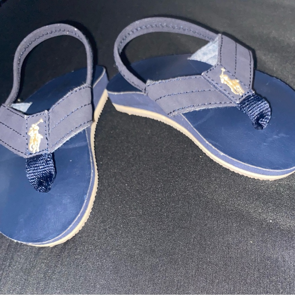 Polo by Ralph Lauren Blue Flip Flop Sandals